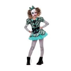 AMSCAN Costume Dark Doll Girls 12-14 Years