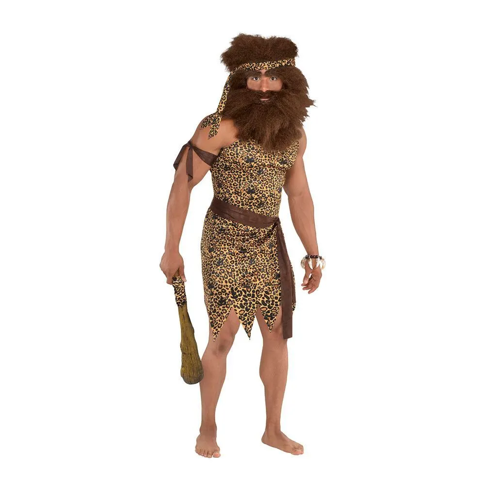 AMSCAN Costume Caveman Plus Size 1 AMSCAN Costume Caveman Plus Size