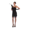 AMSCAN Costume Black Flapper Women's Size 16-18
