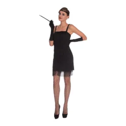 AMSCAN Costume Black Flapper Women's Size 16-18