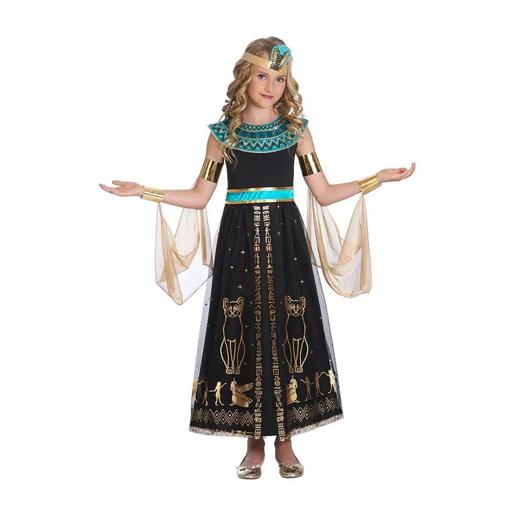 AMSCAN Costume Egyptian Dazzling Cleo Girls 10-12 Years 1 AMSCAN Costume Egyptian Dazzling Cleo Girls 10-12 Years