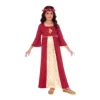 AMSCAN Costume Tudor Princess Red Girls 4-6 Years
