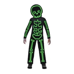 AMSCAN Costume Glow In The Dark Stick Skeleton 6-8 Years