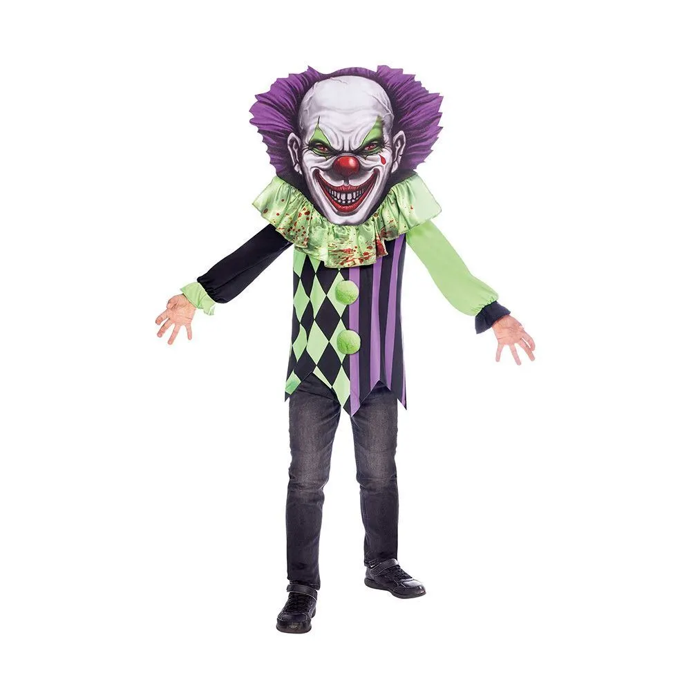 AMSCAN Costume Scary Clown Big Head 4-6 Years 1 AMSCAN Costume Scary Clown Big Head 4-6 Years