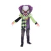 AMSCAN Costume Scary Clown Big Head 8-10 Years