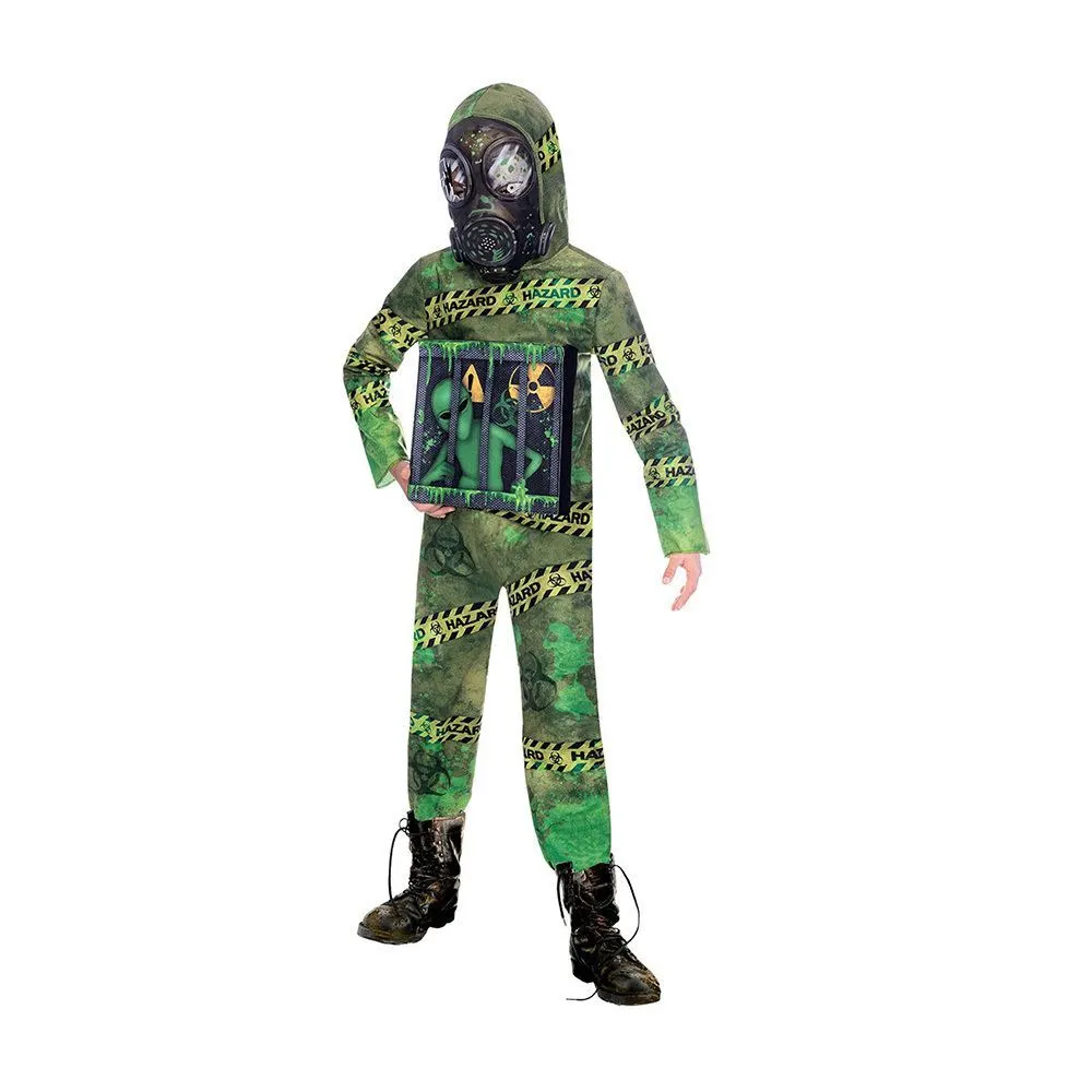 AMSCAN Costume Quarantine Zombie Alien 6-8 Years 1 AMSCAN Costume Quarantine Zombie Alien 6-8 Years