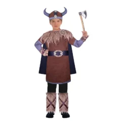 AMSCAN Costume Wild Viking Warrior 10-12 Years