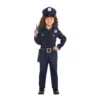 AMSCAN Costume Police Officer Girls 4-6 Years