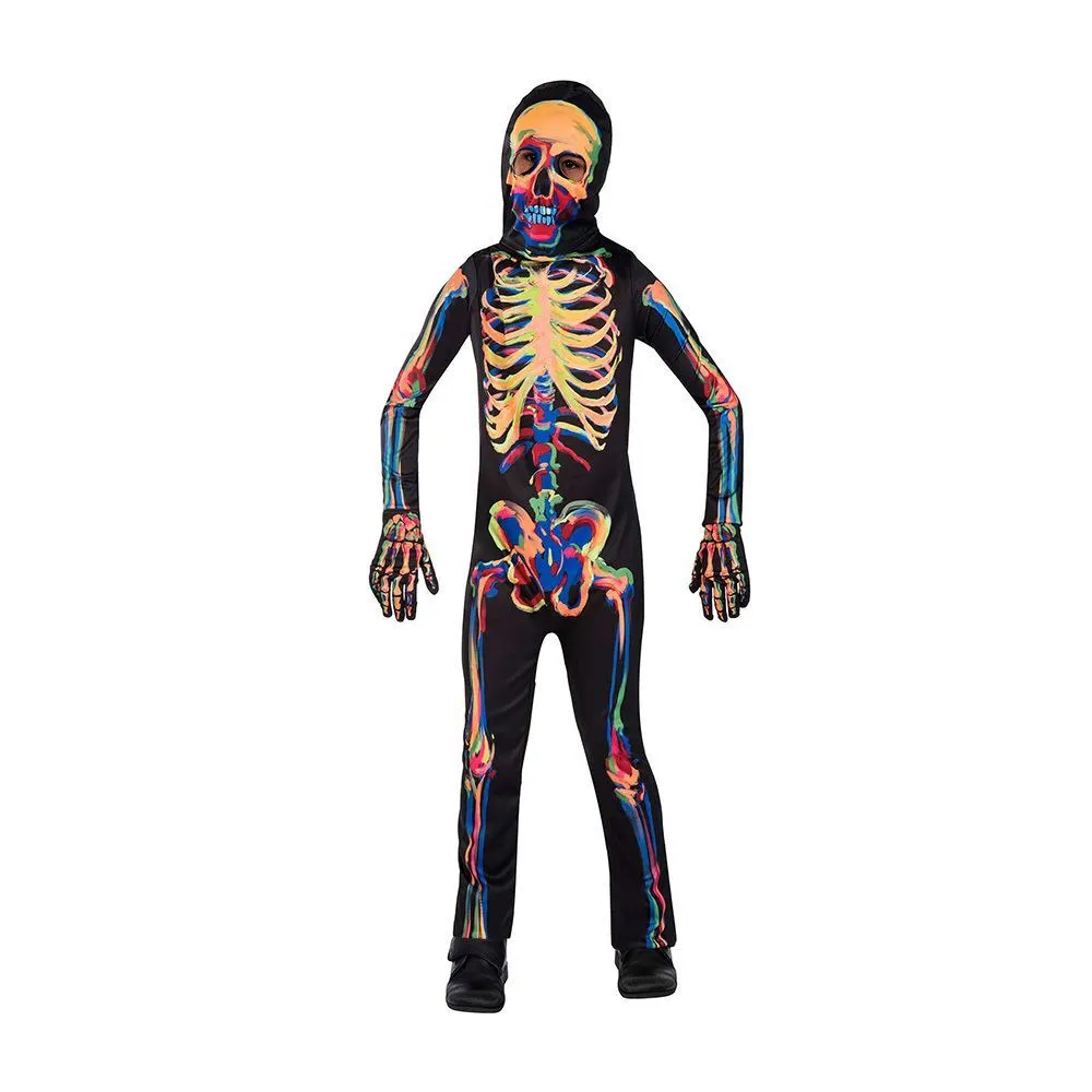 AMSCAN Costume Glow In The Dark Skeleton 6-8 Years 1 AMSCAN Costume Glow In The Dark Skeleton 6-8 Years
