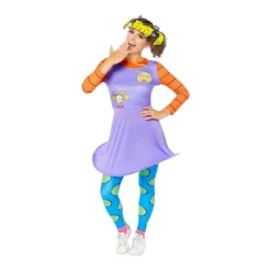 AMSCAN Costume Rugrats Angelica Women's Size 10-12 Years