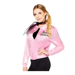 AMSCAN Costume Grease Pink Lady Jacket Women's Size 12-14 Years