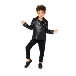 AMSCAN Costume Grease T-Bird Jacket 8-10 Years