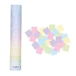 AMSCAN Confetti Cannon Pastel Colours 24cm
