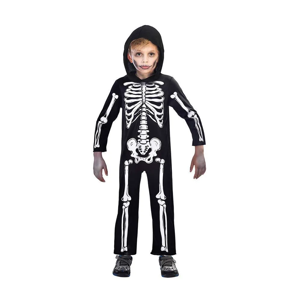 AMSCAN Costume Skeleton Jumpsuit 3-4 Years 1 AMSCAN Costume Skeleton Jumpsuit 3-4 Years