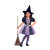 AMSCAN Costume Starlight Witch Girls 6-8 Years