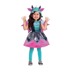 AMSCAN Costume Little Mystic Dragon Girls 8-10 Years