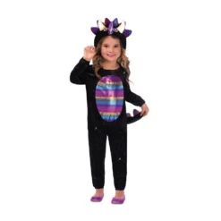 AMSCAN Costume Dazzling Dino Girls 3-4 Years