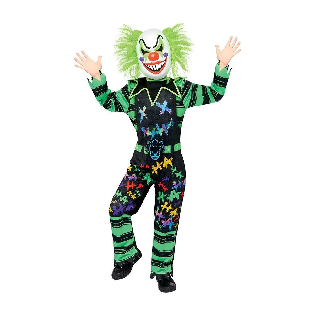 AMSCAN Costume Haha Clown Boys 6-8 Years 1 AMSCAN Costume Haha Clown Boys 6-8 Years