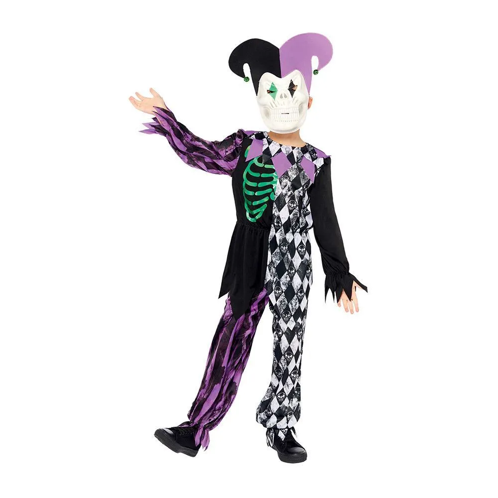 AMSCAN Costume Jester Boy 4-6 Years 1 AMSCAN Costume Jester Boy 4-6 Years