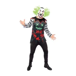 AMSCAN Costume Haha Clown Set Men's Adult Plus Size