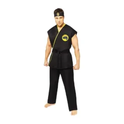 AMSCAN Costume Cobra Kai Gi Adult Standard