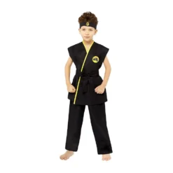 AMSCAN Costume Cobra Kai Gi Kids 8-10 Years