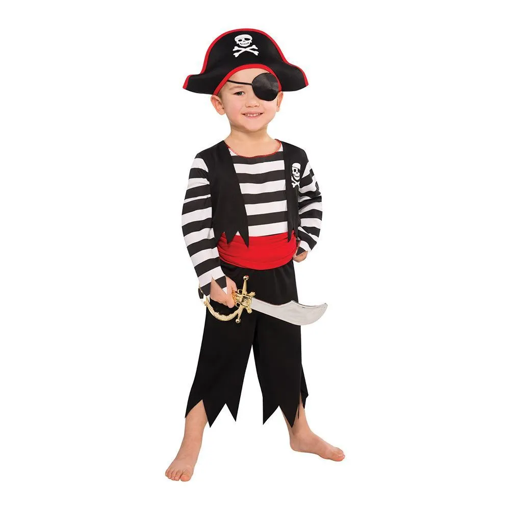 AMSCAN Costume Pirate Deckhand 3-4 Years 1 AMSCAN Costume Pirate Deckhand 3-4 Years