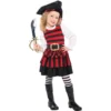 AMSCAN Costume Pirate Little Lass 4-6 Years