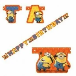 AMSCAN Minions Jointed Banner Cardboard