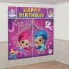 Unique Shimmer & Shine Scene Setter Kit Happy Birthday
