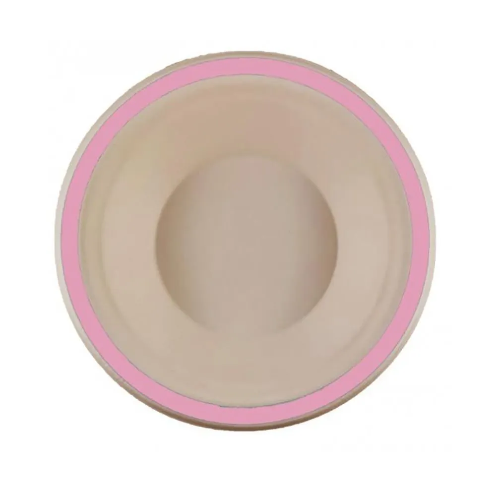 Alpen Sugarcane Bowls Light Pink 160mm 10 Pack 1 Alpen Sugarcane Bowls Light Pink 160mm 10 Pack
