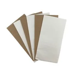 Alpen Napkins Lunch White & Kraft 33x33cm 20 Pack