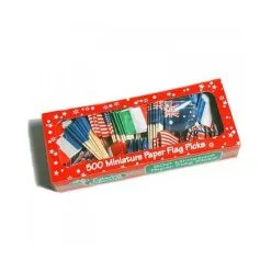 Alpen Flag Pick Mixed 500pcs