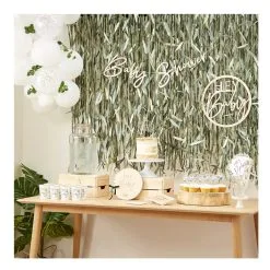 AMSCAN Botanical Baby Wooden Mummy To Be Badge With Botanical 9 AMSCAN Botanical Baby Wooden Mummy To Be Badge With Botanical -Costumes Party Store BAB.103 4