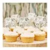 AMSCAN Botanical Baby Hey Baby Botanical Cupcake Toppers 12 Pack