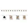 AMSCAN Playing Card Pennant Banner Plastic (18cm X 3.6M)