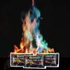 Unique Colourful Flames 3 Pack