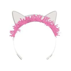 AMSCAN Purrfect Party Tiaras Cat Ears Foil Headband & Cardboard 8 Pack