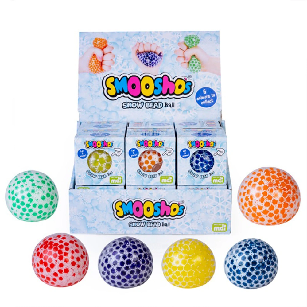 MDI Smooshos Ball Gel Bead Snow Sensory Toy 6 MDI Smooshos Ball Gel Bead Snow Sensory Toy - Image 6