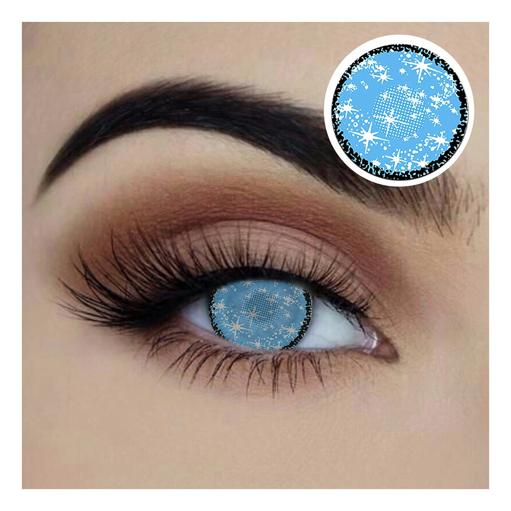Sweidas Starry Eyed Yearly Lenses - Starstruck Blue 1 Sweidas Starry Eyed Yearly Lenses - Starstruck Blue