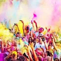 Holi Colour Powder Purple -Costumes Party Store HCP PURPLE 2