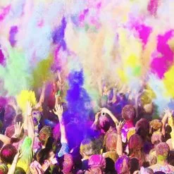 Holi Colour Powder Purple -Costumes Party Store HCP PURPLE 3