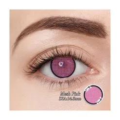 HP Imports Mesh Pink Contact Lens