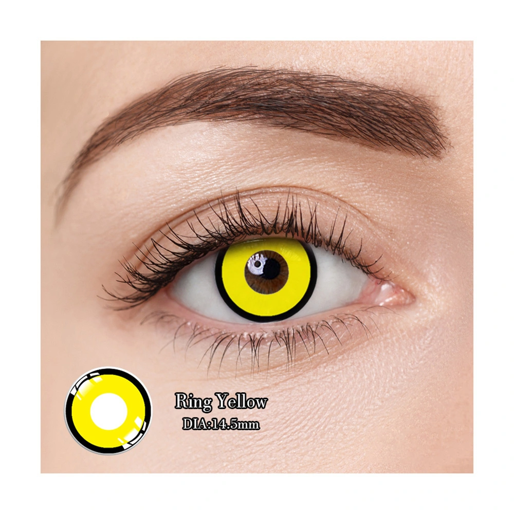 HP Imports Ring Yellow Contact Lens 1 HP Imports Ring Yellow Contact Lens