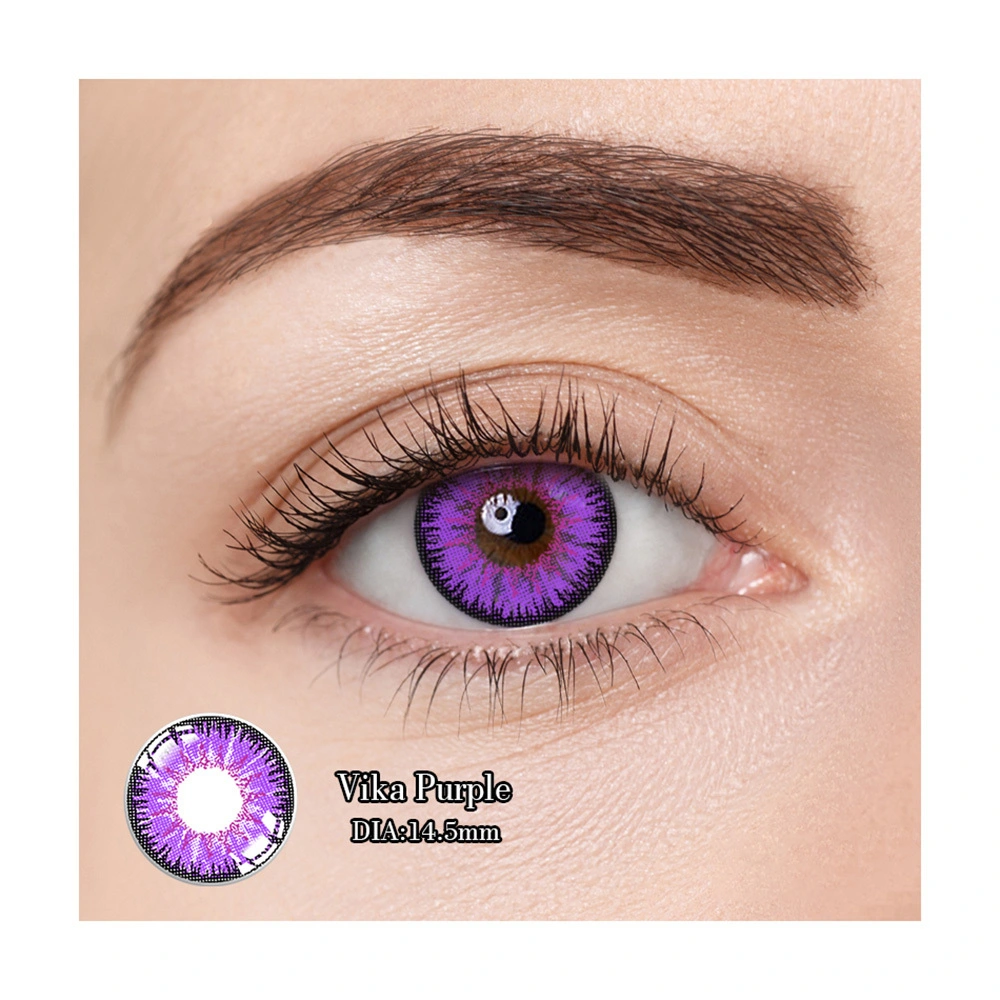 HP Imports Vika Purple Contact Lens 1 HP Imports Vika Purple Contact Lens