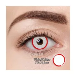 HP Imports White R Edge Contact Lens