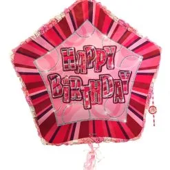 Unique Glitz Pop-Out Pinata Pink