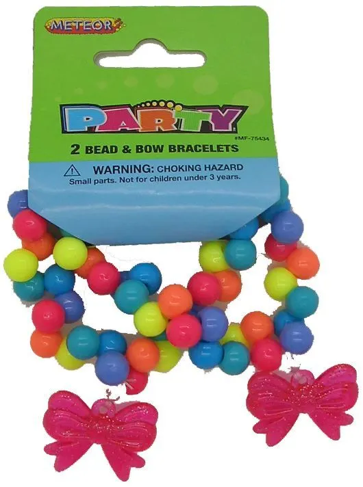 Unique 2 Bead & Bow Bracelets 1 Unique 2 Bead & Bow Bracelets