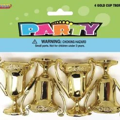 Unique 4 Gold Cup Trophies
