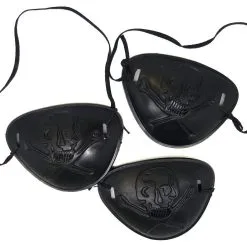 Unique 96 Black Pirate Patches